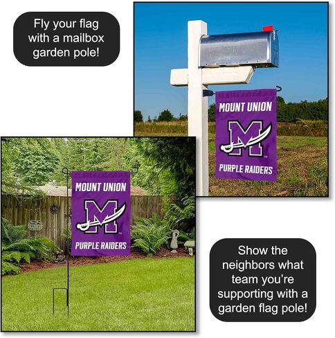 شركة College Flags & Banners Co. Mount Union Raiders Wordmark Logo Garden Banner Flag in Kuwait
