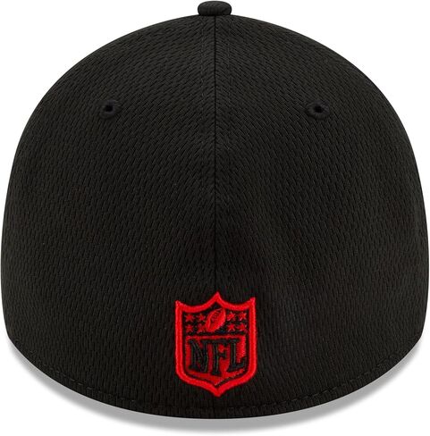 قبعة ديترويت لايونز 2021 NFL التدريبية باللون الأسود للرجال من New Era مقاس 39THIRTY Flex in Kuwait