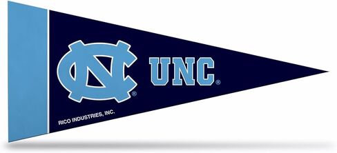 أحذية Rico Industries NCAA North Carolina Tar Heels مقاس 10.16 سم × 22.86 سم ديكور كلاسيكي صغير على شكل راية in Saudi Arabia