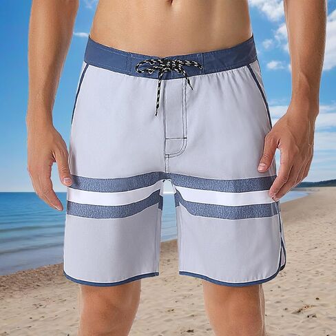 Men's Solid Lightweight Beach Shorts Half Pants with Lining in Saudi Arabia