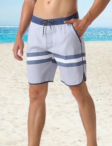 Men's Solid Lightweight Beach Shorts Half Pants with Lining in Saudi Arabia