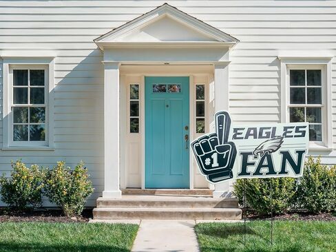 NFL #1 Fan Yard Sign in Saudi Arabia