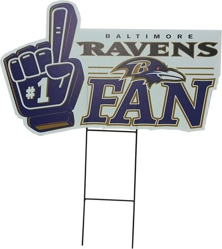 NFL #1 Fan Yard Sign in Saudi Arabia