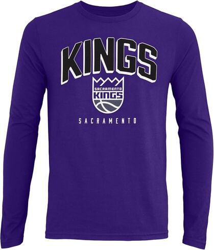 Outerstuff NBA Boys Youth (8-20) Replen Long Sleeve Dunked T-Shirt in Saudi Arabia