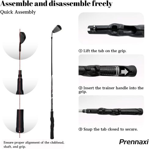 Golf Grip Corrector Trainer, Full-Wrap Hand Placement for Proper Grip and Straighter Shots - Fits All Standard Clubs, Soft Anti-Slip Rubber,Lightweight, Portable Practice Tool in Saudi Arabia