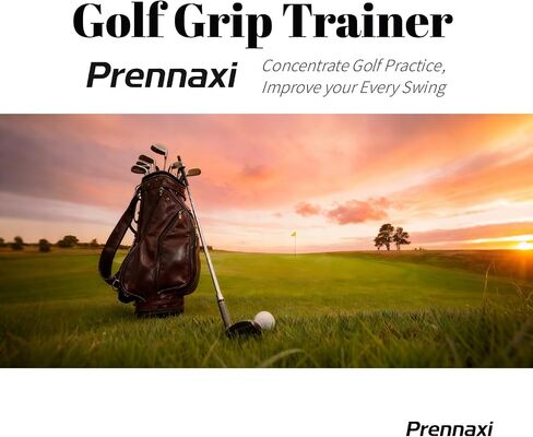 Golf Grip Corrector Trainer, Full-Wrap Hand Placement for Proper Grip and Straighter Shots - Fits All Standard Clubs, Soft Anti-Slip Rubber,Lightweight, Portable Practice Tool in Saudi Arabia
