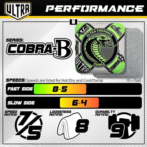 مجموعة حقائب Cobra-B Cornhole - معتمدة من ACL in Saudi Arabia