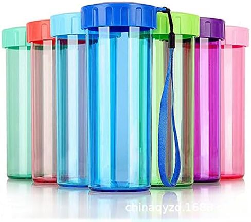 15oz Leakproof Tumbler - Portable Outdoor Water Bottle with Carabiner, Shatterproof & Insulated blue in Saudi Arabia