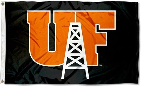 علم الكلية الأسود من UF Oilers in Kuwait