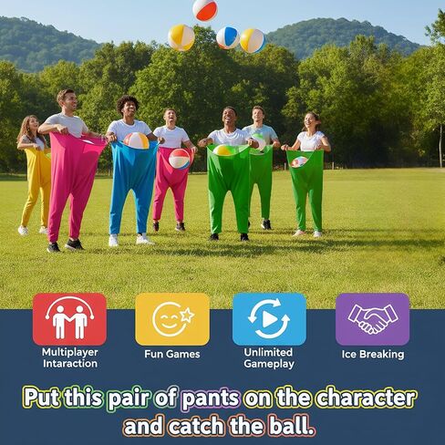 Granny Pants Outdoor Game Material Upgrade is More Durable and Easy to Store and Assemble Perfect for an Adult Lawn Yard Game Set Family Reunion Activity Icebreaker Or Backyard Party(Green) in Kuwait
