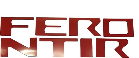 أحرف الباب الخلفي متوافقة مع حشوات بلاستيك ABS من Frontier 2022-Up وليس شارات (كروم) in Kuwait