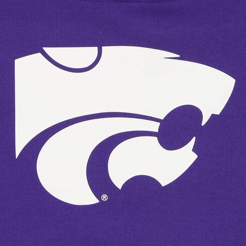 سترة بغطاء للرأس بشعار الفريق من Outerstuff NCAA Little Boys 4-7 Kansas State Wildcats Sueded، مقاس متوسط ​​(5-6) in Kuwait