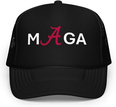 Alabama MAGA Foam Trucker hat in Saudi Arabia
