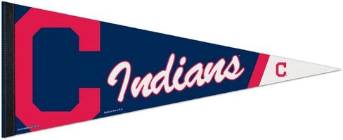 راية Wincraft MLB Cleveland Indians 12x30 بنمط ممتاز، مقاس واحد، لون الفريق in Saudi Arabia
