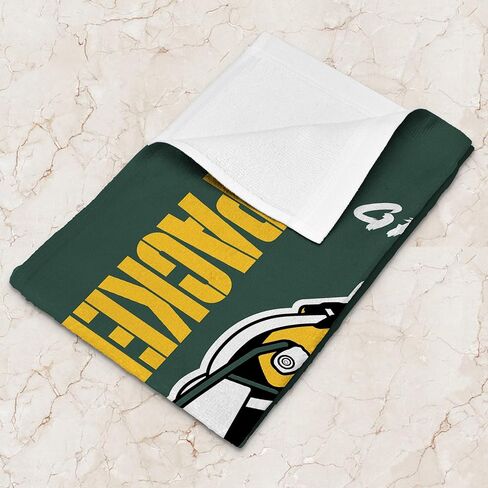 Northwest Green Bay Packers NFL Rally - منشفة رالي 18 × 15 بوصة in Saudi Arabia