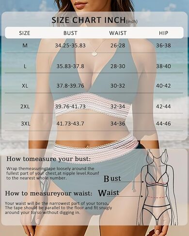 Women's Swimsuit Bikini Beachwear High Waist Hanging Neck V-Neck Two Piece Set in Saudi Arabia