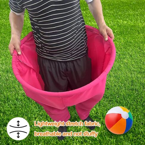Granny Pants Yard Game Set with Bouncy Balls & Pump,Giant Stretchy Pants, Fun Tossing Games Props for Outdoor Parties, Group Gatherings, Adults and Family in Saudi Arabia