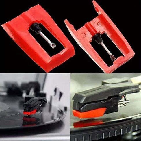 4Pcs Record Player Needles Universal Replacement Stylus Needles Replacement Stylus Needles for Vinyl Record Player in Saudi Arabia