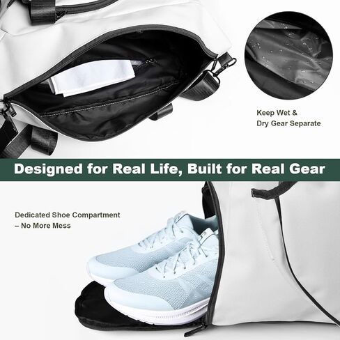 Pickleball Tote Bag with Shoe Compartment and Paddle Storage – Large Capacity Lightweight Pickleball Bag for Women & Men with Water Bottle Holder in Saudi Arabia