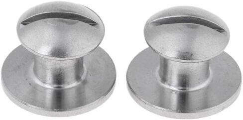 Generic 3X 2 Marine 316 Stainless Screws for Tech Scuba Diving Backplate Pad, M7x10mm, Silver in Saudi Arabia