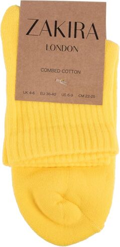 ZAKIRA Finest Combed Cotton Terry Lined Athletic Sports Ankle Trainer Socks for Men, Women in Saudi Arabia