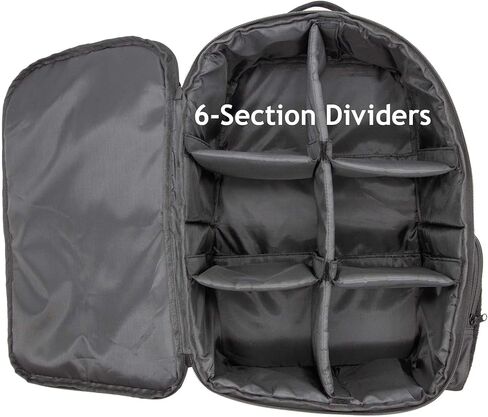 Cornhole Backpack for 8 Sets of Bags | Heavy Duty with Padding on All Sides and Padded Straps- Fits up to 32 Cornhole Bags Grey in Saudi Arabia