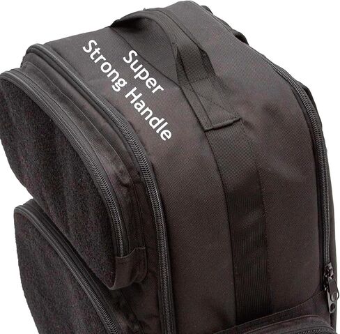 Cornhole Backpack for 8 Sets of Bags | Heavy Duty with Padding on All Sides and Padded Straps- Fits up to 32 Cornhole Bags Grey in Saudi Arabia