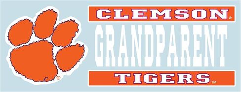 ملصق Craftique Clemson Tigers (ملصق جد كليمسون 6 بوصات (6 بوصات)، 6 بوصات) in Kuwait
