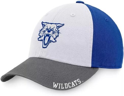 Officially Licensed Kentucky University Hat Classic Relaxed Fit Adjustable Wildcats Embroidered Team Logo Slouch Cap Multicolor in Saudi Arabia