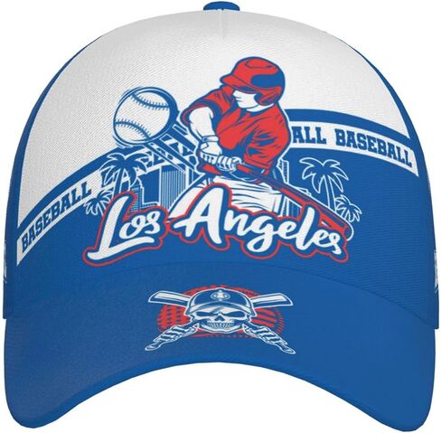 Baseball Hats for Men Women, Adjustable Baseball Cap, Structured Fit, Hat for Sports Fans, Game Day Headwear in Saudi Arabia