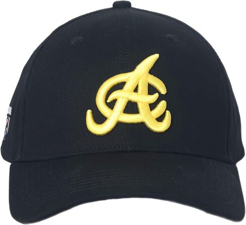 قبعة بيسبول LIDOM Aguilas Cibaeñas قابلة للتعديل – أسود مع شعار أصفر | قبعة مروحة البيسبول الدومينيكية in Saudi Arabia