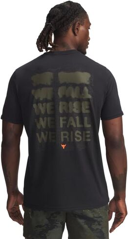 Under Armour Mens Project Rock Payoff Short Sleeve T Shirt in Saudi Arabia