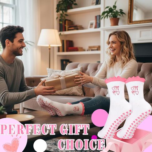 Non-Slip Yoga Socks Cute Embroidery Women's Fitness Pilates Yoga Socks in Saudi Arabia