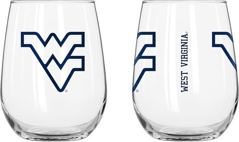 شعار العلامات التجارية ويسكونسن بادجرز 16oz زجاج مشروب منحني منقوش من الساتان in Kuwait