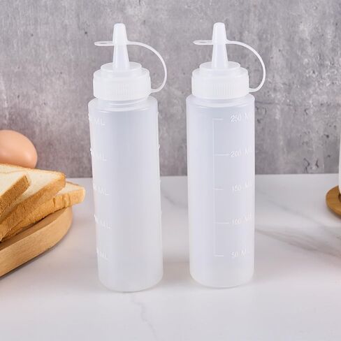 Clear Plastic Squeeze Sauce Bottle in Saudi Arabia