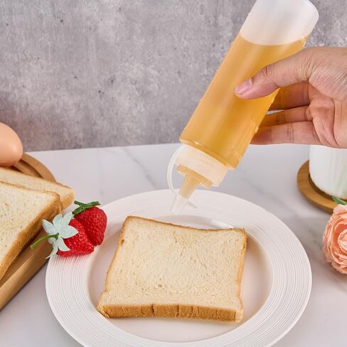 Clear Plastic Squeeze Sauce Bottle in Saudi Arabia
