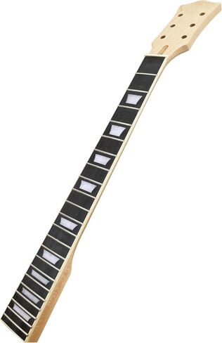 Electric Guitar Neck DIY For LP Guitars Parts Replacement 22 Fret 24.75 inch Maple Neck Rosewood Fretboard with Trapezoid Inlays Nut 42mm in Saudi Arabia