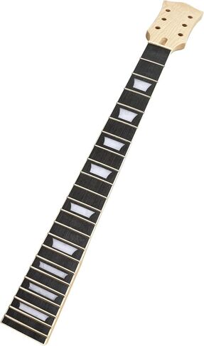 Electric Guitar Neck DIY For LP Guitars Parts Replacement 22 Fret 24.75 inch Maple Neck Rosewood Fretboard with Trapezoid Inlays Nut 42mm in Saudi Arabia