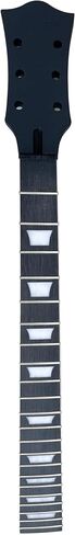 Electric Guitar Neck DIY For LP Guitars Parts Replacement 22 Fret 24.75 inch Maple Neck Rosewood Fretboard with Trapezoid Inlays Nut 42mm in Saudi Arabia
