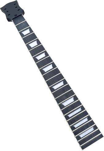 Electric Guitar Neck DIY For LP Guitars Parts Replacement 22 Fret 24.75 inch Maple Neck Rosewood Fretboard with Trapezoid Inlays Nut 42mm in Saudi Arabia