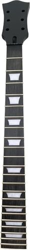Electric Guitar Neck DIY For LP Guitars Parts Replacement 22 Fret 24.75 inch Maple Neck Rosewood Fretboard with Trapezoid Inlays Nut 42mm in Saudi Arabia