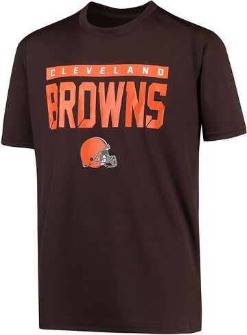 تي شيرت Outerstuff للشباب باللون البني من Cleveland Browns Training Camp in Saudi Arabia