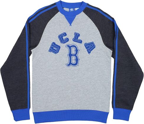Adidas UCLA Bruins Men's Trefoil Fleece Crew Top in Kuwait