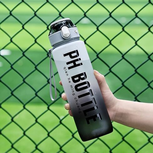 32oz Frosted Leakproof Water Bottle for Men Women to Drink for Sports Gym Outdoors in Saudi Arabia
