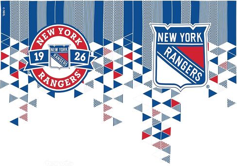Tervis NHL New York Rangers - كوب سفر معزول بجدار مزدوج مصنوع في الولايات المتحدة الأمريكية، يحافظ على المشروبات باردة وساخنة، 24oz مع غطاء من القش، كلاسيكي in Kuwait