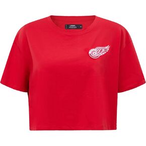 Womens NHL Classic Chenille Cotton Short Sleeve Boxy Tee in Kuwait