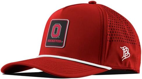 Branded Bills Officially Licensed x Ohio State Buckeyes 5-Panel Collection Ohio State Buckeyes Badge PVC in Saudi Arabia
