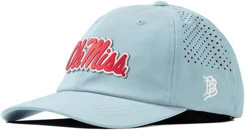 فواتير ذات علامة تجارية مرخصة رسميًا x Mississippi Old Miss Rebels Performance Dad Hat Collection Ole Miss Crimson Script PVC in Saudi Arabia