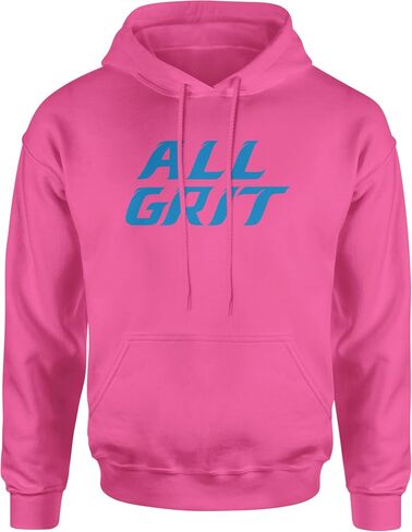 All Grit Detroit Football Unisex Adult Hoodie, Soft Fleece, Graphic Pullover in Saudi Arabia