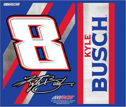 Rico Industries NASCAR Racing 22oz Stainless Steel Tumbler with Lid - Great For Coffee, Tea, Water or Cocktails in Saudi Arabia